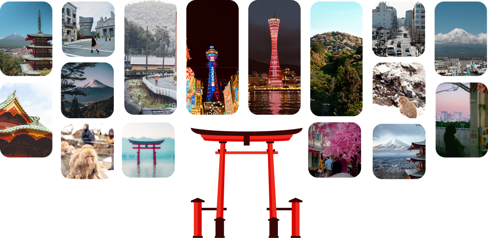 Japan Collage